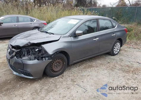 2016 Nissan Sentra Fe+ S/S/Sl/Sr/Sv from USA, damaged, VIN 3N1AB7AP4GY306687